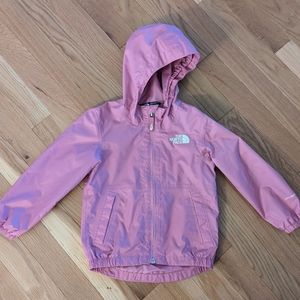 The North Face Zipline Rain Jacket Pink 2T